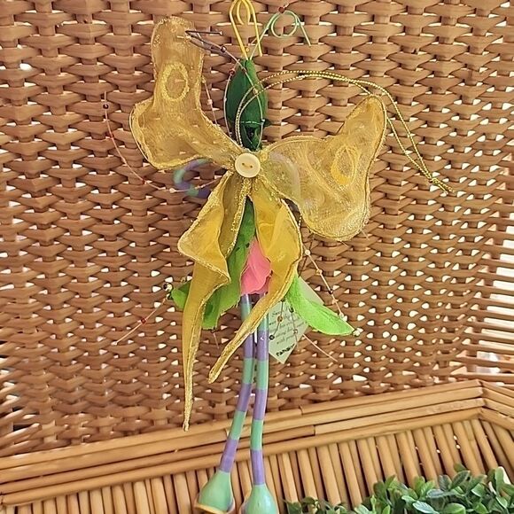 Rare Silvestri SWEET PEA Fairy Ornament - Picture 13 of 17